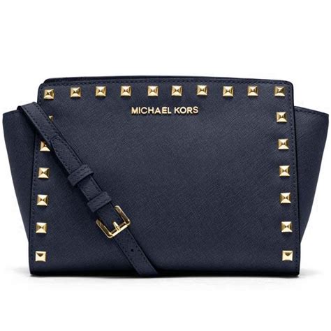 michael michael kors satchel selma stud medium|Michael Kors selma medium crossbody.